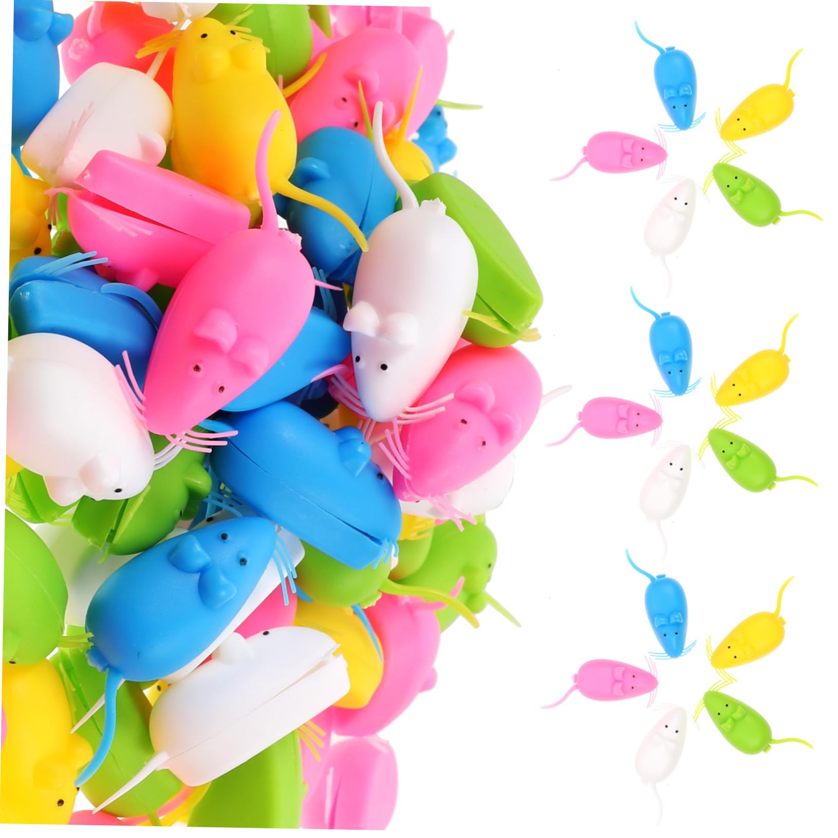 100pcs Colorful Plastic Tooth Storage Box - Tooth Saver Holder for Dollhouse, Fruit Tree Decor & Kids Tooth Fairy Gifts - Perfect for Organizing Baby Teeth Collections & DIY Miniature Scenes