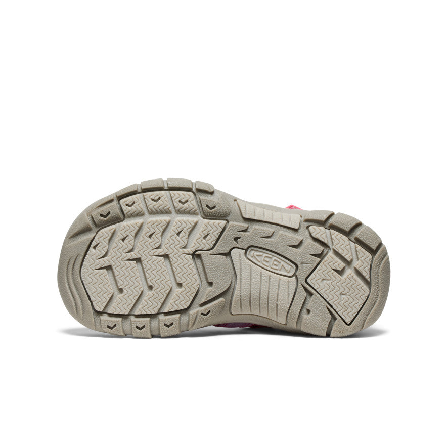 Little Kids' Newport H2 Sandals | Hot Pink/Orchid Petal | Comfortable Water Shoes for Beach, Pool & Summer Play