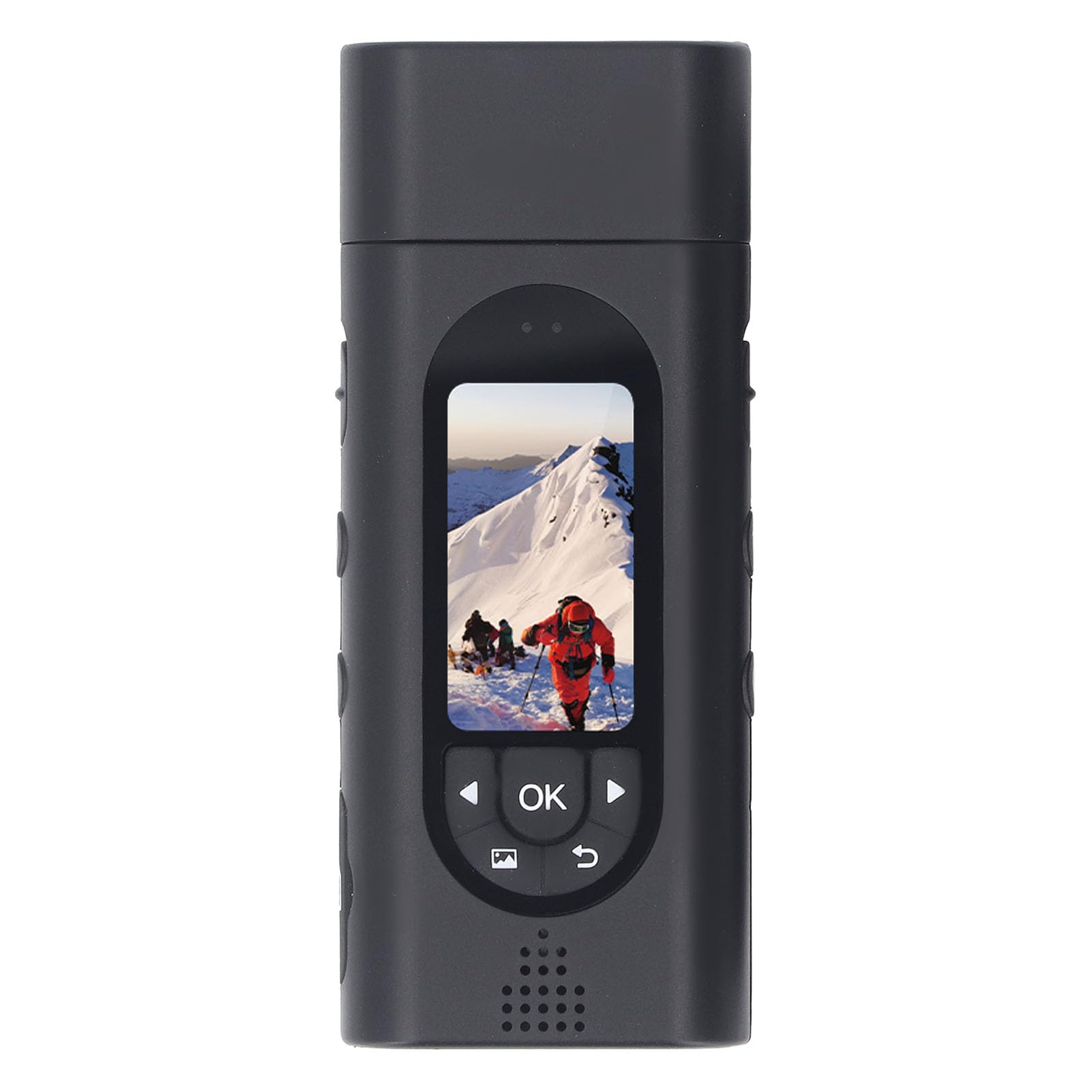 KIMISS 1080P HD Body Worn Camera with 1.47inch Screen & 256GB Storage - Portable Handheld Sports Camera for Outdoor Activities, Police Duty, Security Surveillance and Adventure Recording