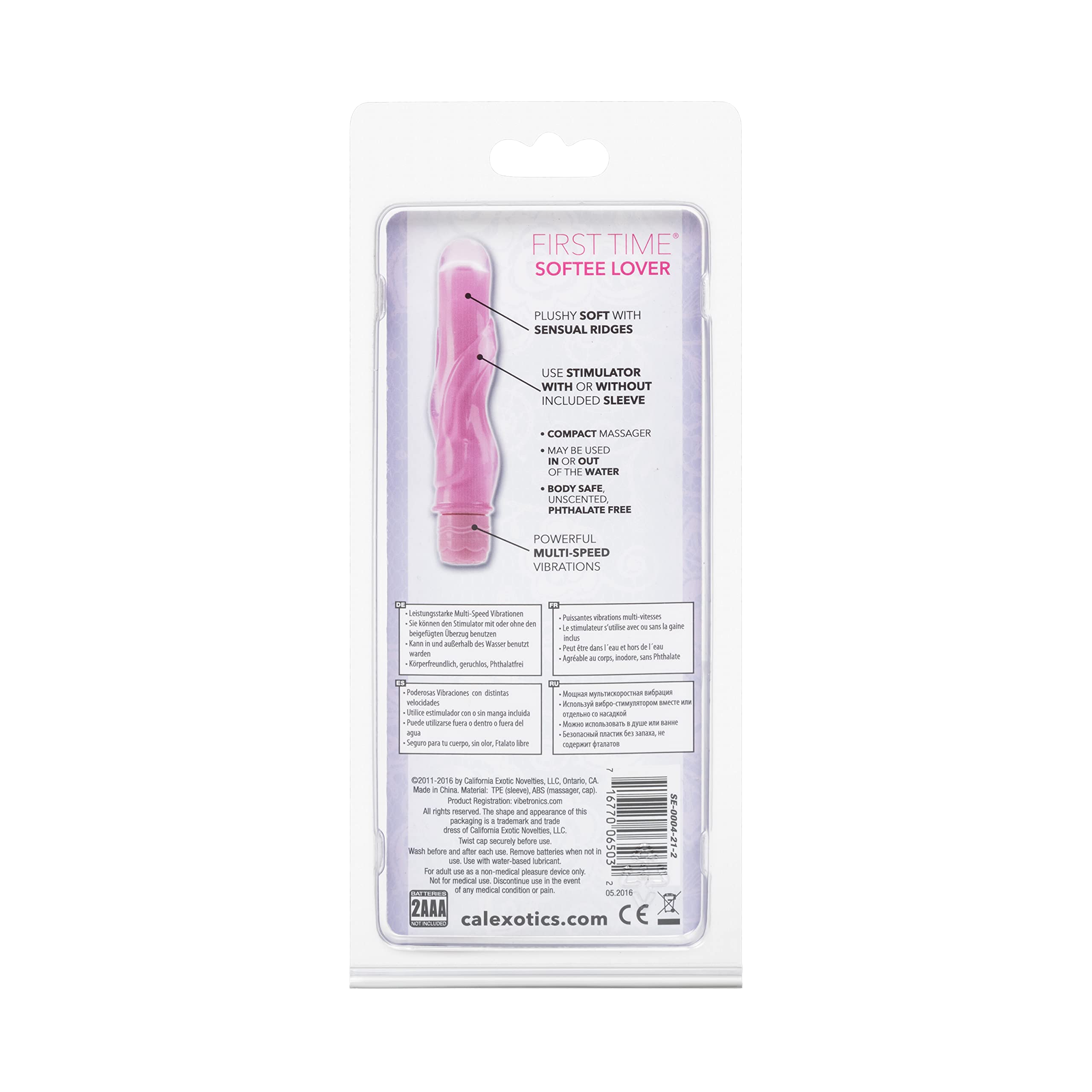 CalExotics Softee Bullet Vibrator for Women - Pink | First Time Use