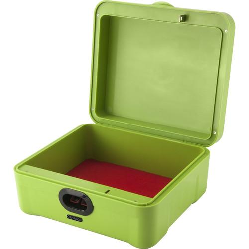 Barska AX12458 iBOX Dual Biometric Safe - Fingerprint & Keypad Secure Storage Device for Home, Office & Travel - Protect Valuables, Documents & Firearms
