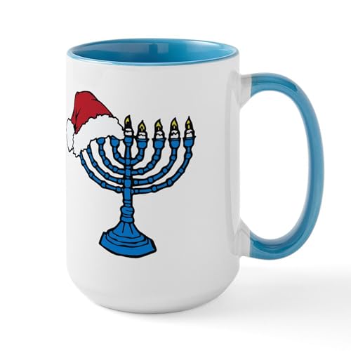 White/Blue Inside - Hanukkah And Christmas
