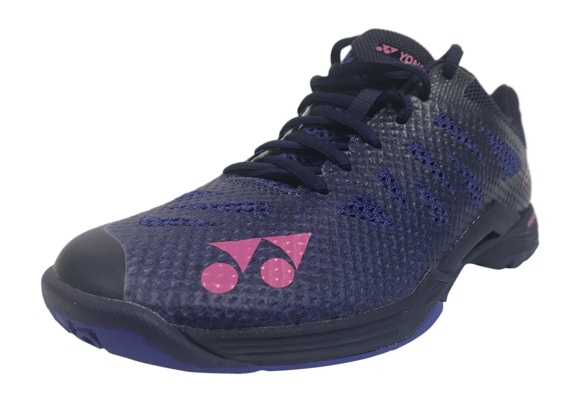 Yonex Aerus 3 LX Badminton Shoes for Women & Men - Lightweight Cushioned Court Shoes for Badminton, Tennis & Indoor Sports - Navy Blue Performance Athletic Footwear