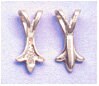 Sterling Silver or 14K Gold Pendant Bails - 3 Styles (3mm Chain Compatible) for Jewelry Making, Carvings & Slabs - Perfect for DIY Necklace, Pendant & Craft Projects