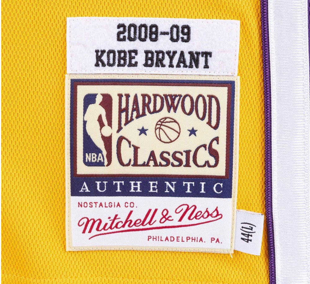 Authentic Los Angeles Lakers Kobe Bryant Jersey 2008-2009 - NBA Basketball Fan Gear for Games & Collectibles
