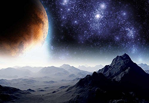 Gloomy Space Mountains