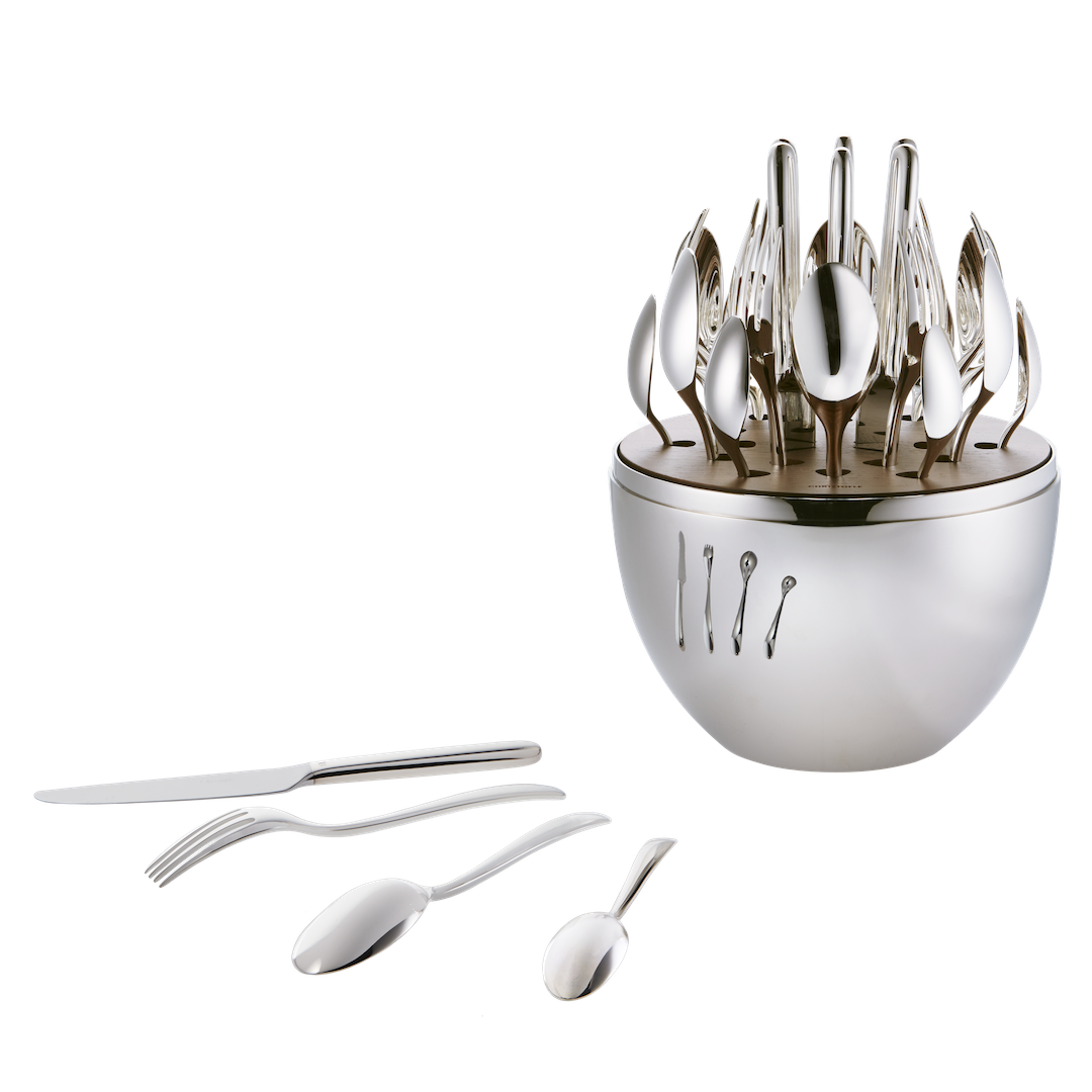 Premium 24-Piece Stainless Steel Flatware Set - Elegant Silverware for Dining, Kitchen & Entertaining - Perfect for Everyday Use, Dinner Parties & Gifts
