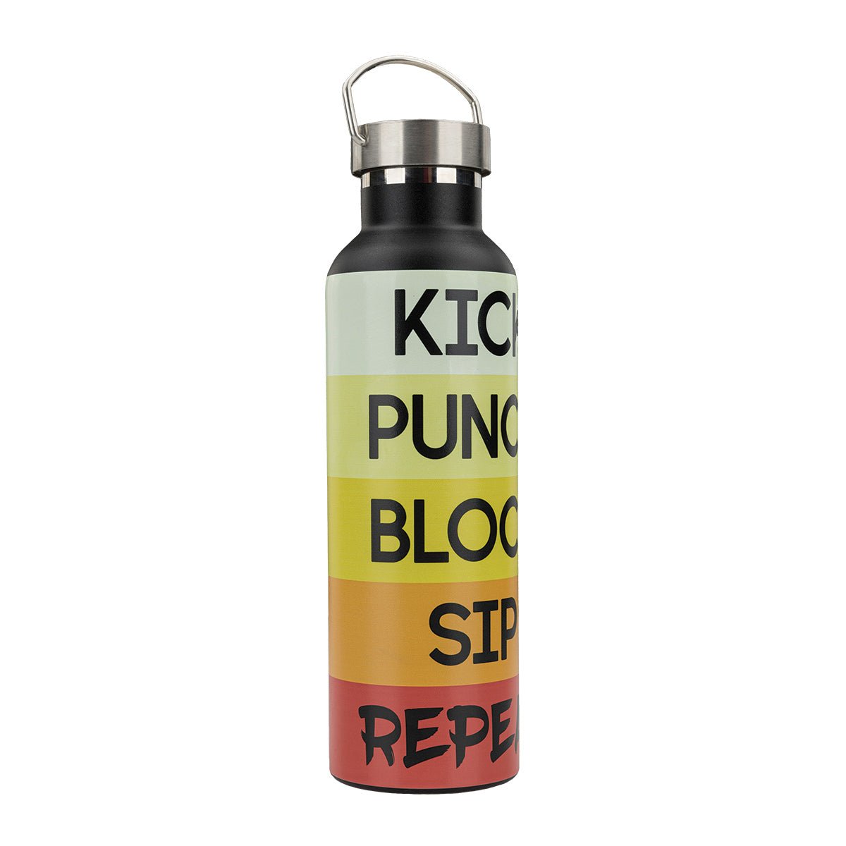 Kick Punch Sip Water Bottle - Leak-Proof Sports Water Bottle for Gym, Running & Workouts - BPA Free Tritan Material - Perfect for Fitness & Outdoor Activities