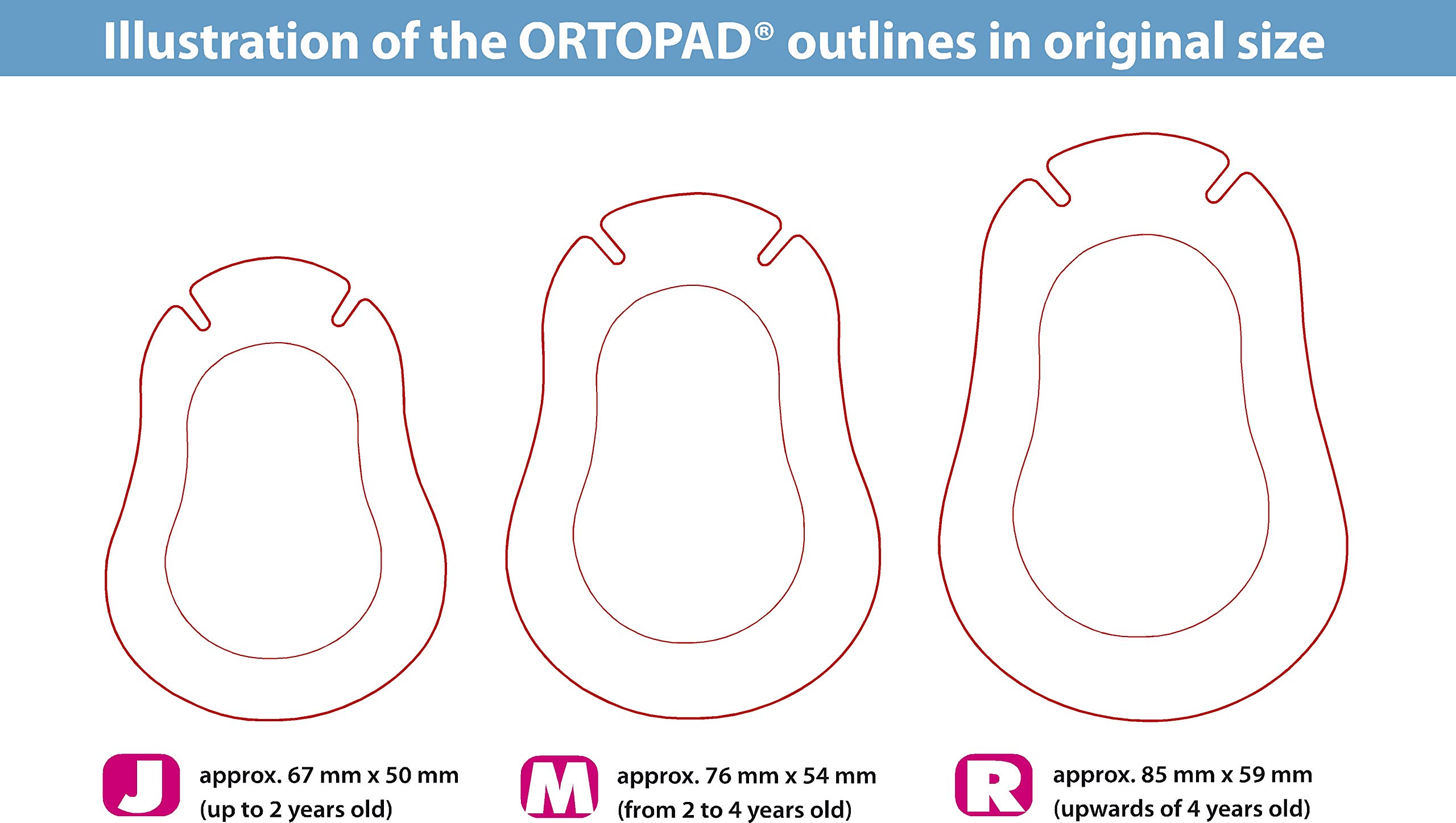 **Ortopad Boys Eye Patches for Amblyopia Treatment - Large Scale Designs, 50 Patches per Pack (Regular Size) - Perfect for Kids, Lazy Eye Therapy & Post-Surgery Recovery**