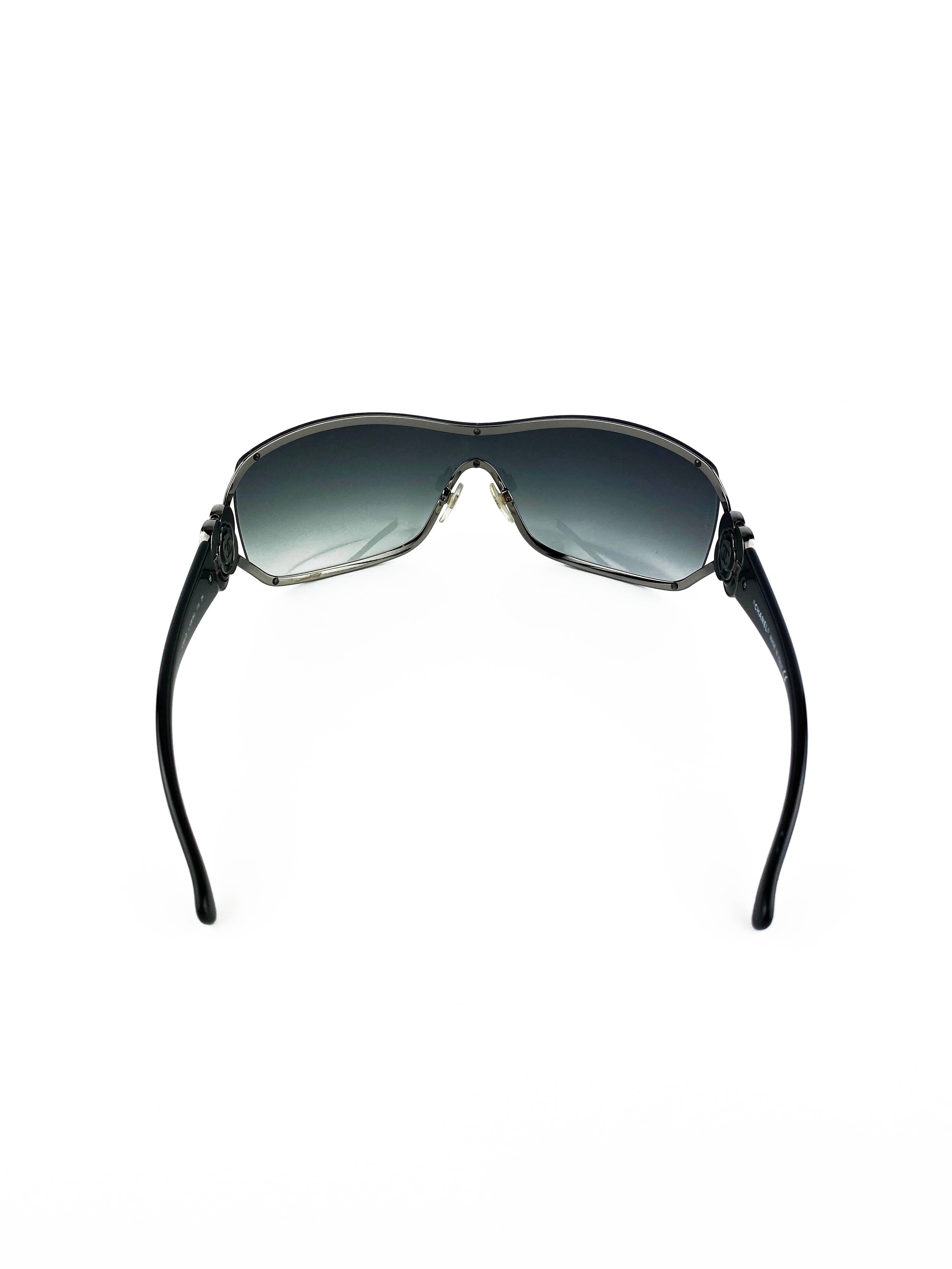 Chanel Black 4164 B Sunglasses for Women - Luxury Designer Shades with UV Protection - Perfect for Beach, Driving & Fashion Outfits