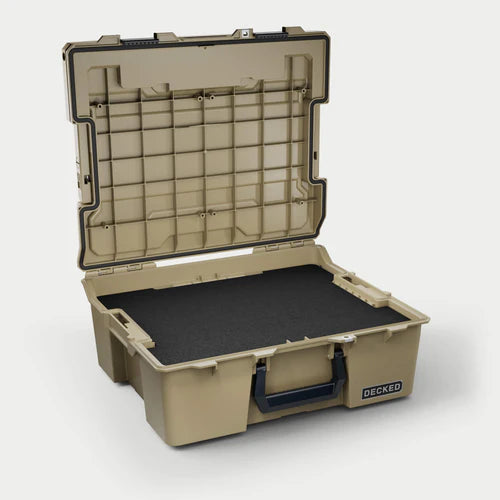 DECKED Halfrack 32 D CO Storage Case - Heavy Duty Truck Bed Tool Organizer for Pickup Trucks | Perfect for Camping, Work & Outdoor Adventures
