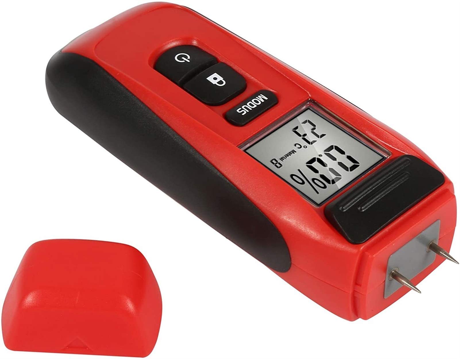 **WJJ Digital Wood Moisture Meter - 2-Pin Hygrometer for Woodworking, Lumber, Firewood & Flooring - Essential Home Improvement Tool for DIY Projects & Professional Use**