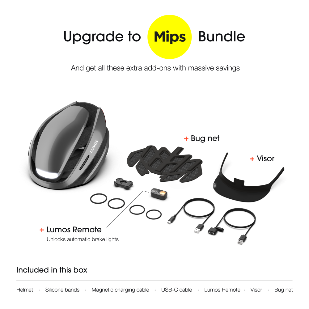 Lumos Ultra Bike Helmet with LED Lights - Smart Bluetooth Cycling Helmet for Night Riding Safety - Perfect for Urban Commuters & Mountain Bikers