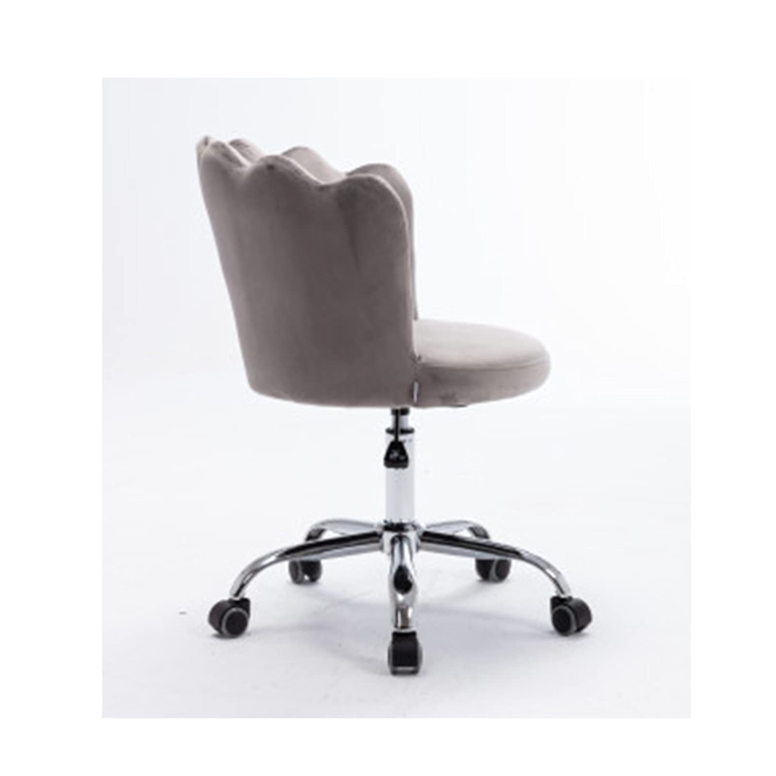 Ergonomic Home Office Desk Chair - Modern Swivel Shell Chair for Living Room & Bedroom, Comfortable Gray Work Chair for Remote Work & Study | Perfect for Home Office, Gaming & Relaxation