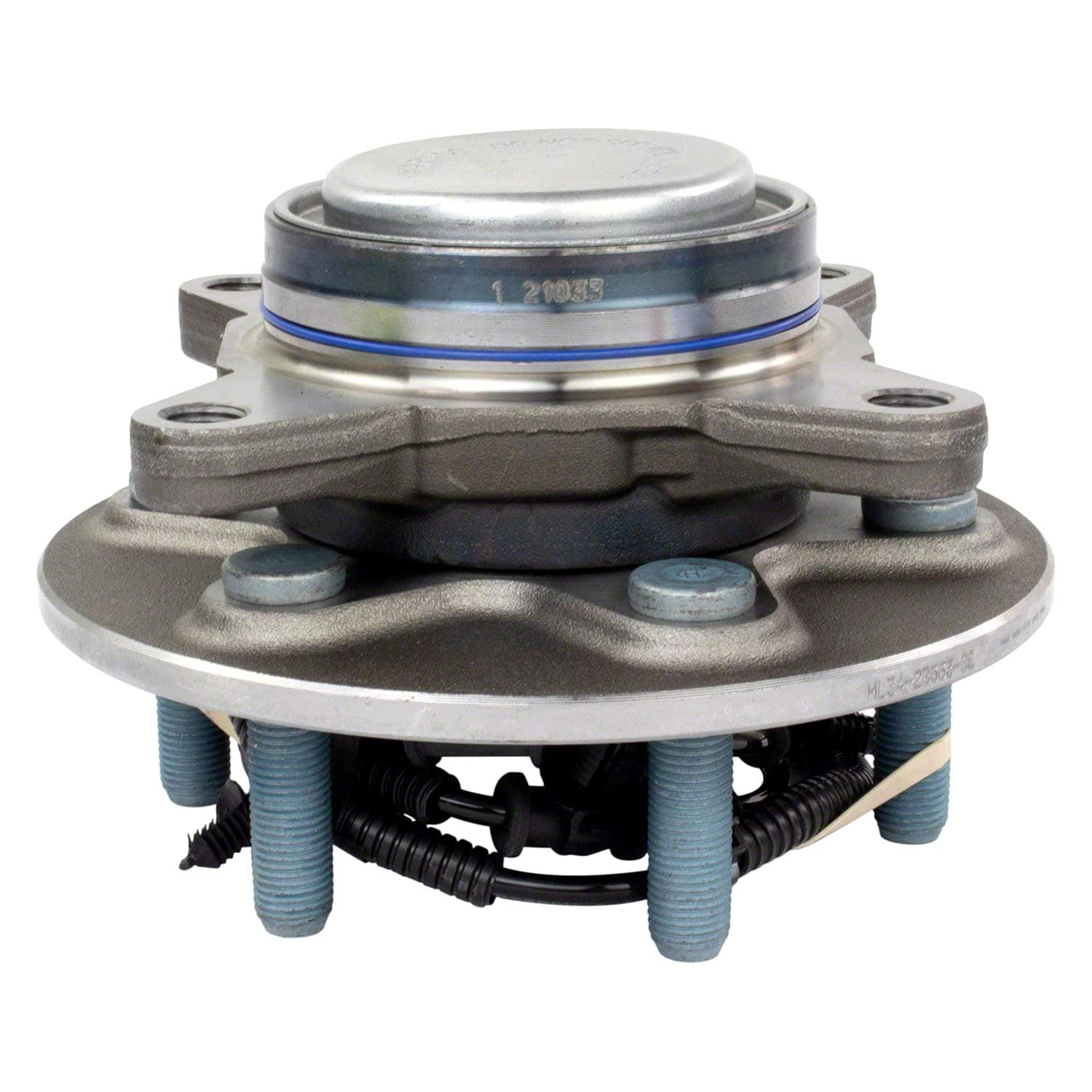 Motorcraft HUB496 Front Wheel Bearing and Hub Assembly - Premium Replacement for Ford, Lincoln Vehicles - Perfect for Off-Roading, Daily Commuting & Smooth Ride Maintenance