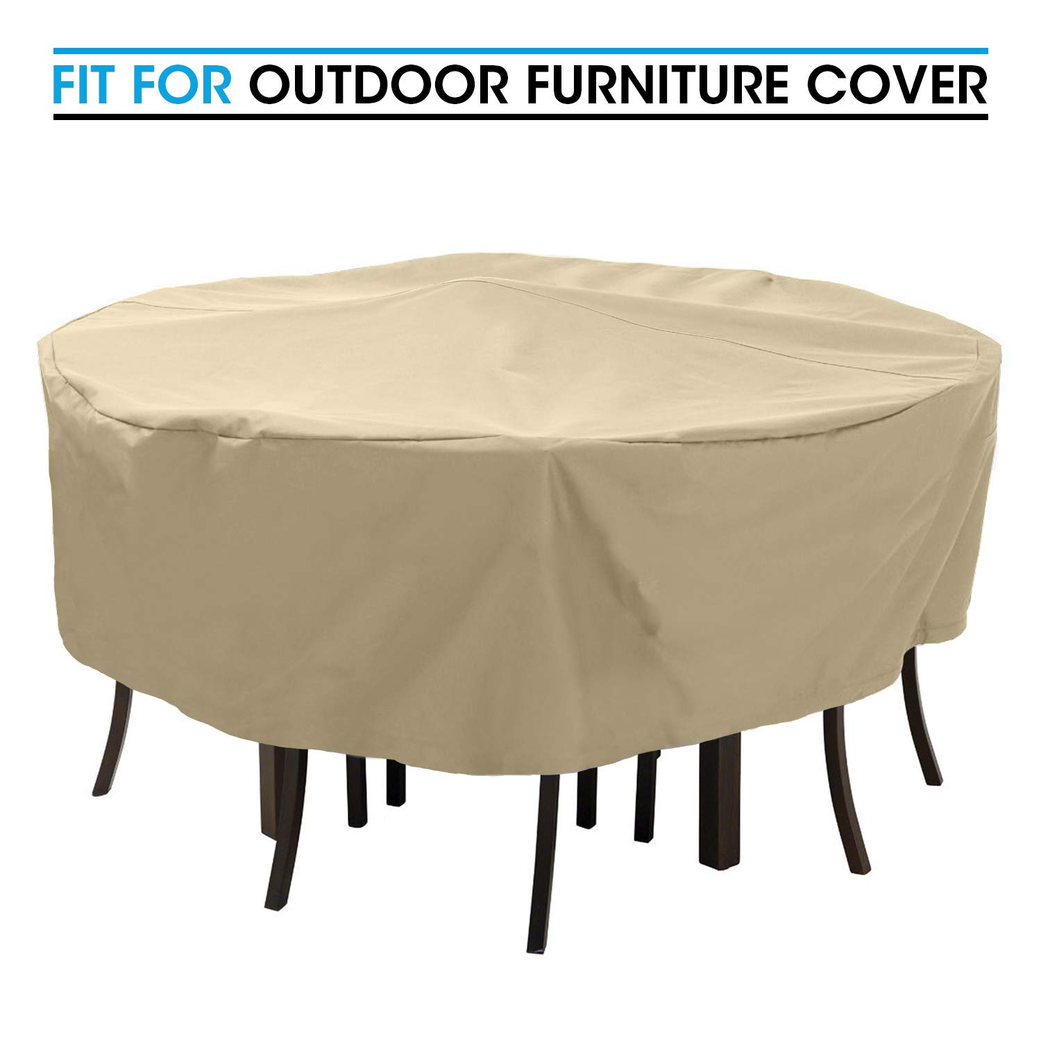 Unicook 8 Inch Outdoor Grill Cover Support Pole - Durable Rustproof Plastic Dome Prop for Flat Top Griddle & Patio Furniture Covers - Prevents Rain & Snow Accumulation - Perfect for Backyard BBQs, Camping & Outdoor Dining