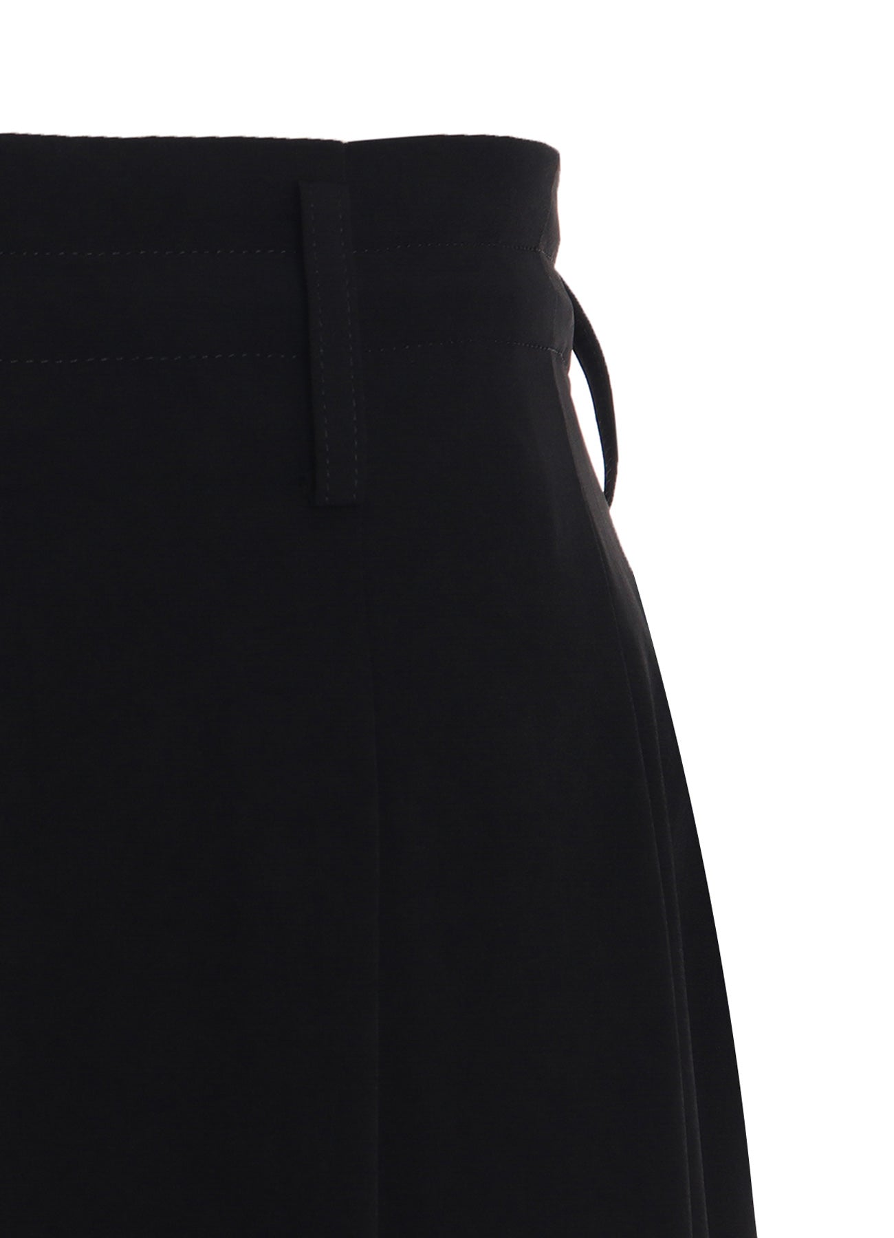CREPE DE CHINE 2 TUCK HEM DRAWCORD PT - Elegant Flowy Women's Blouse with Adjustable Drawstring for Casual & Office Wear