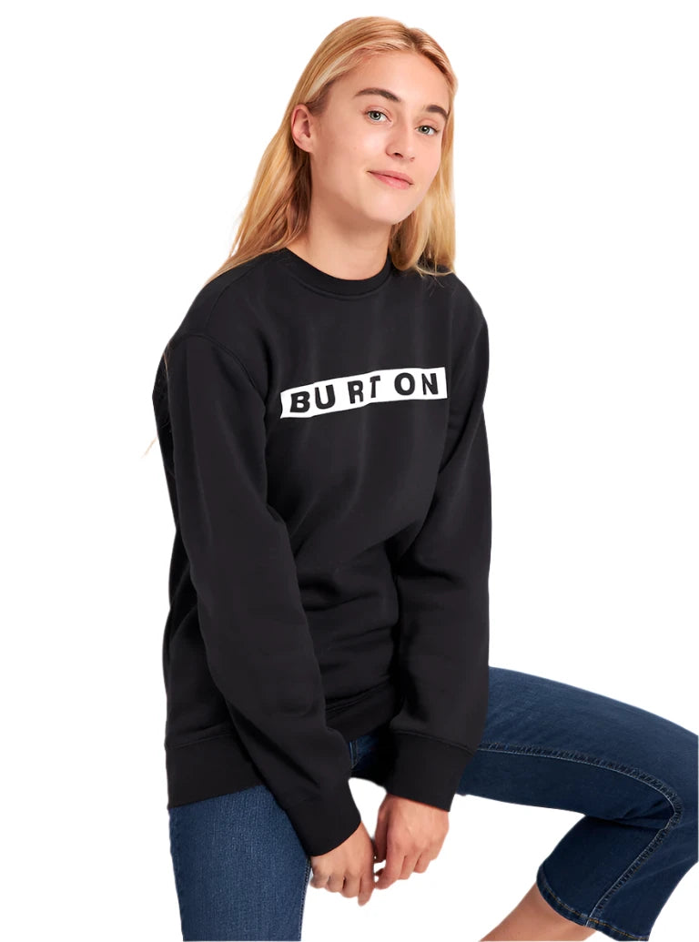 Burton Vault Crewneck Sweatshirt 2025 - Men's Casual Pullover Hoodie | Soft Cotton Blend | Streetwear & Outdoor Activities