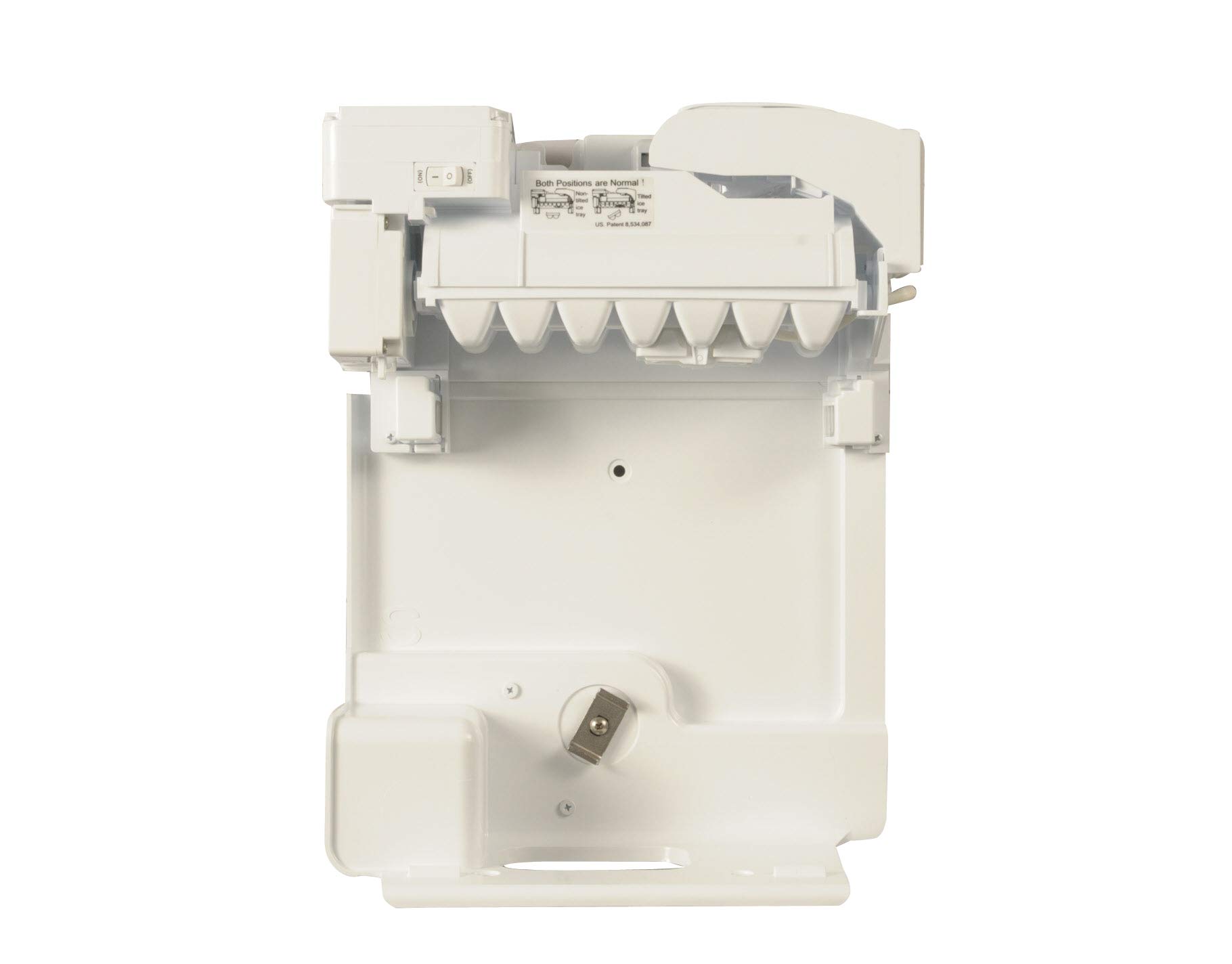 LG EAU60783827 Ice Maker Assembly Replacement - Compatible with LG Refrigerators (White) | Perfect for Kitchen, Office, and Commercial Use