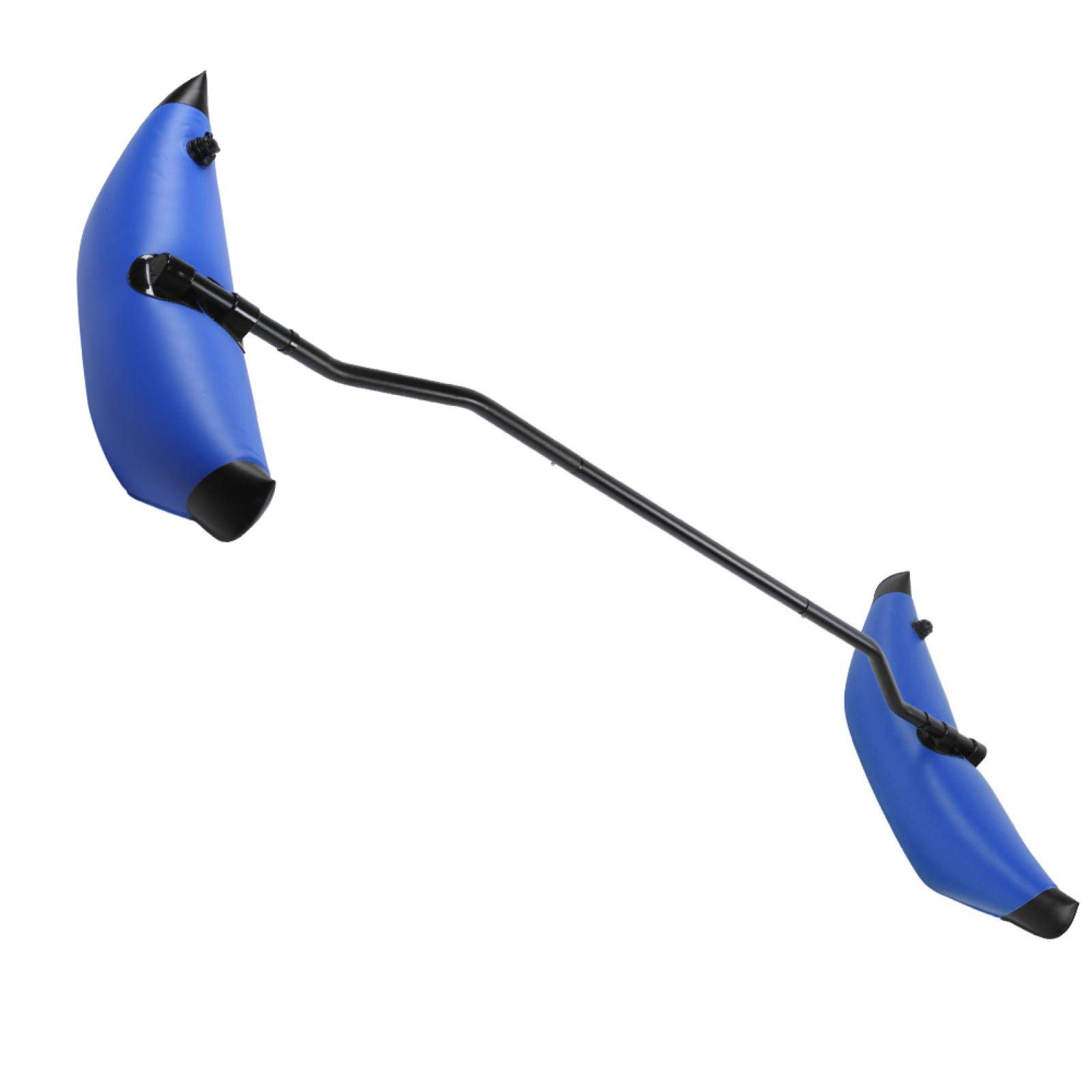 **Inflatable Kayak Stabilizer Outrigger Kit - PVC Canoe Balancing Float Accessory for Paddling & Fishing | Kayak Stabilizer for Inflatable Kayaks & Canoes | Outdoor Water Sports & Boating (Blue)**