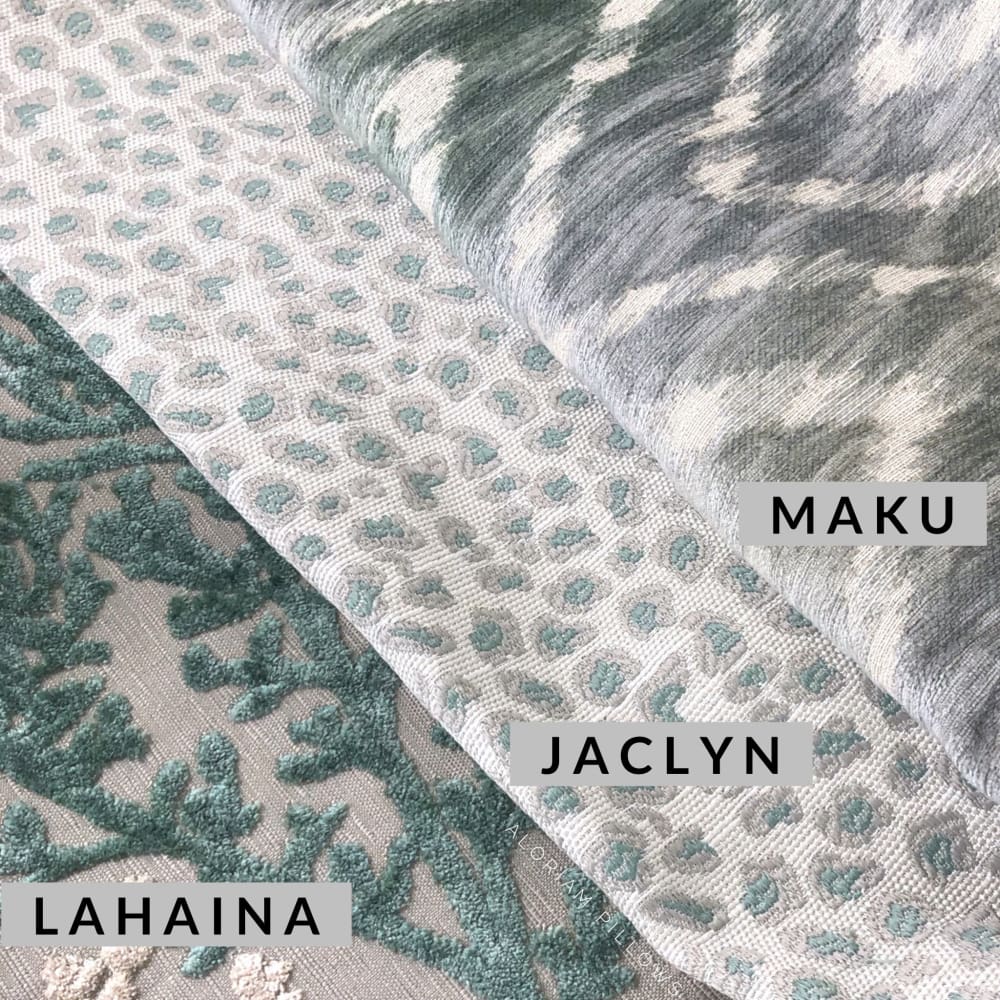 Jaclyn Mineral Green Gray Leopard Spot Pillow Cover - Soft Decorative Throw Pillow Case for Couch, Bed, Sofa - Boho Chic Home Decor Accent