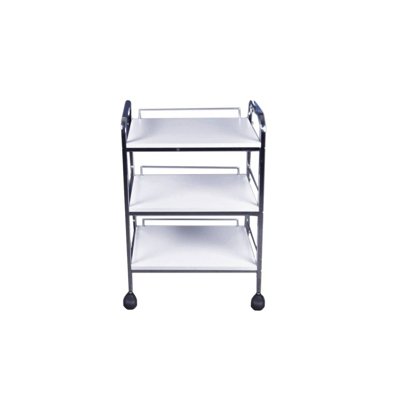 Baylor Spa Salon Trolley Cart - 3-Tier Rolling Beauty Storage Organizer for Salon, Spa & Home Use - Perfect for Nail, Hair & Massage Tools Organization