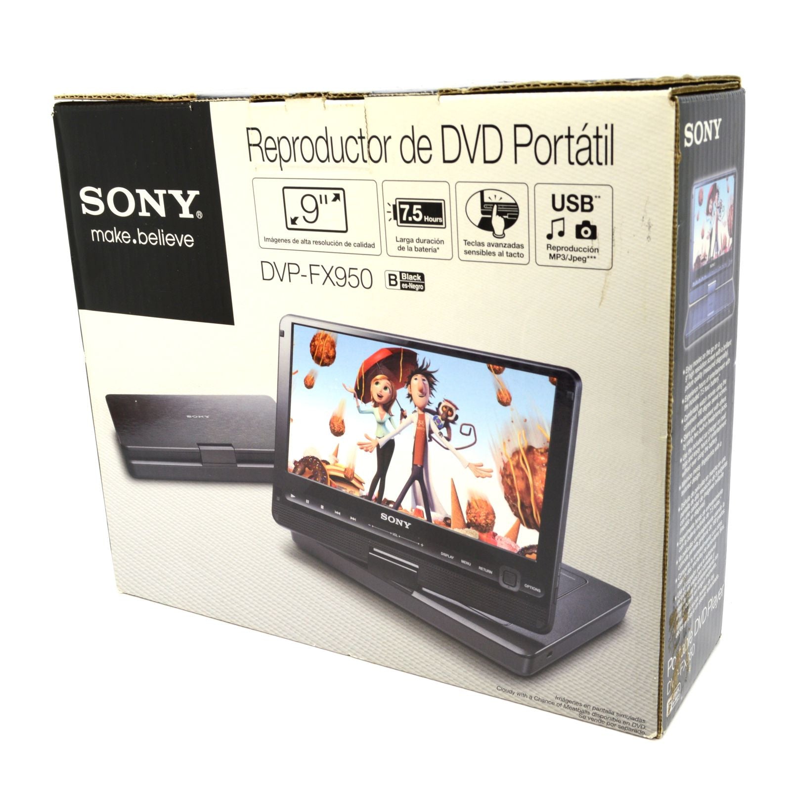 Brand New SONY DVP-FX950 Portable DVD Player with 9
