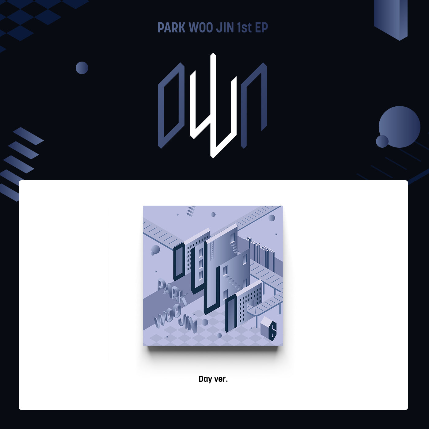 AB6IX PARK WOO JIN 1ST EP ALBUM 'OWN' - Kpop Merchandise for Fans, Collectors & Music Lovers | Perfect for Gifts, Concerts & Kpop Collections