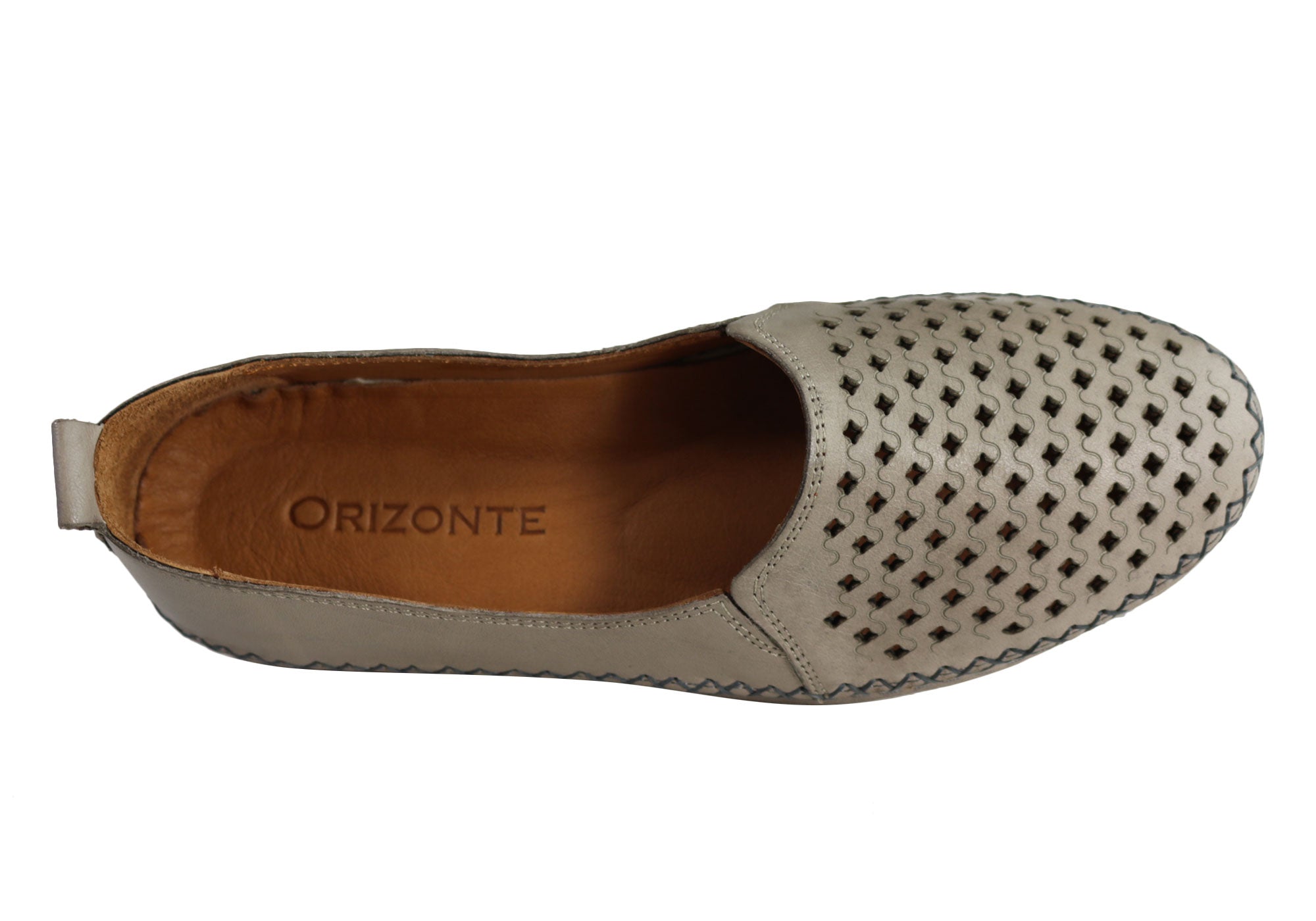 Orizonte Joy Women's Comfortable Soft Leather Flat Shoes - European Style Loafers for Casual Wear, Office & Walking