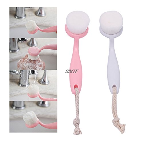 Deep Cleansing Facial Brush - Soft & Gentle Pore Cleanser for Acne-Prone Skin | Exfoliating Face Scrubber Tool for Daily Skincare Routine | Perfect for Sensitive Skin & Makeup Removal