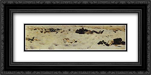 Vasily Vereshchagin Museum Art Print - 24x12 Black Ornate Framed Painting with Double Matting | Historical Military Artwork for Home & Office Decor