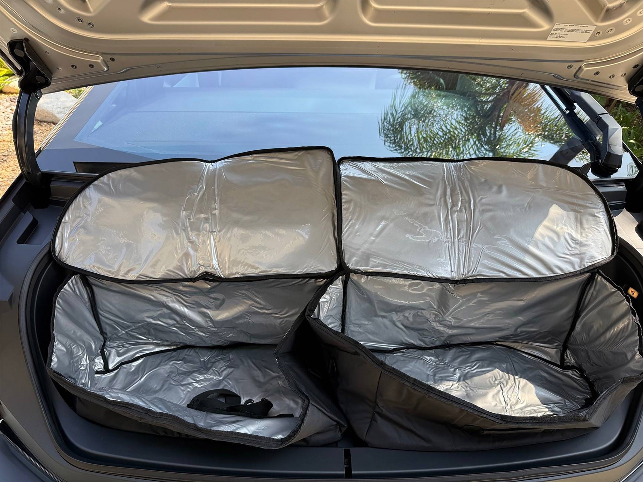 Premium Custom Fit Insulated Front Trunk Bag Set for Tesla Cybertruck - Waterproof Storage Organizer for Camping, Road Trips & Outdoor Adventures