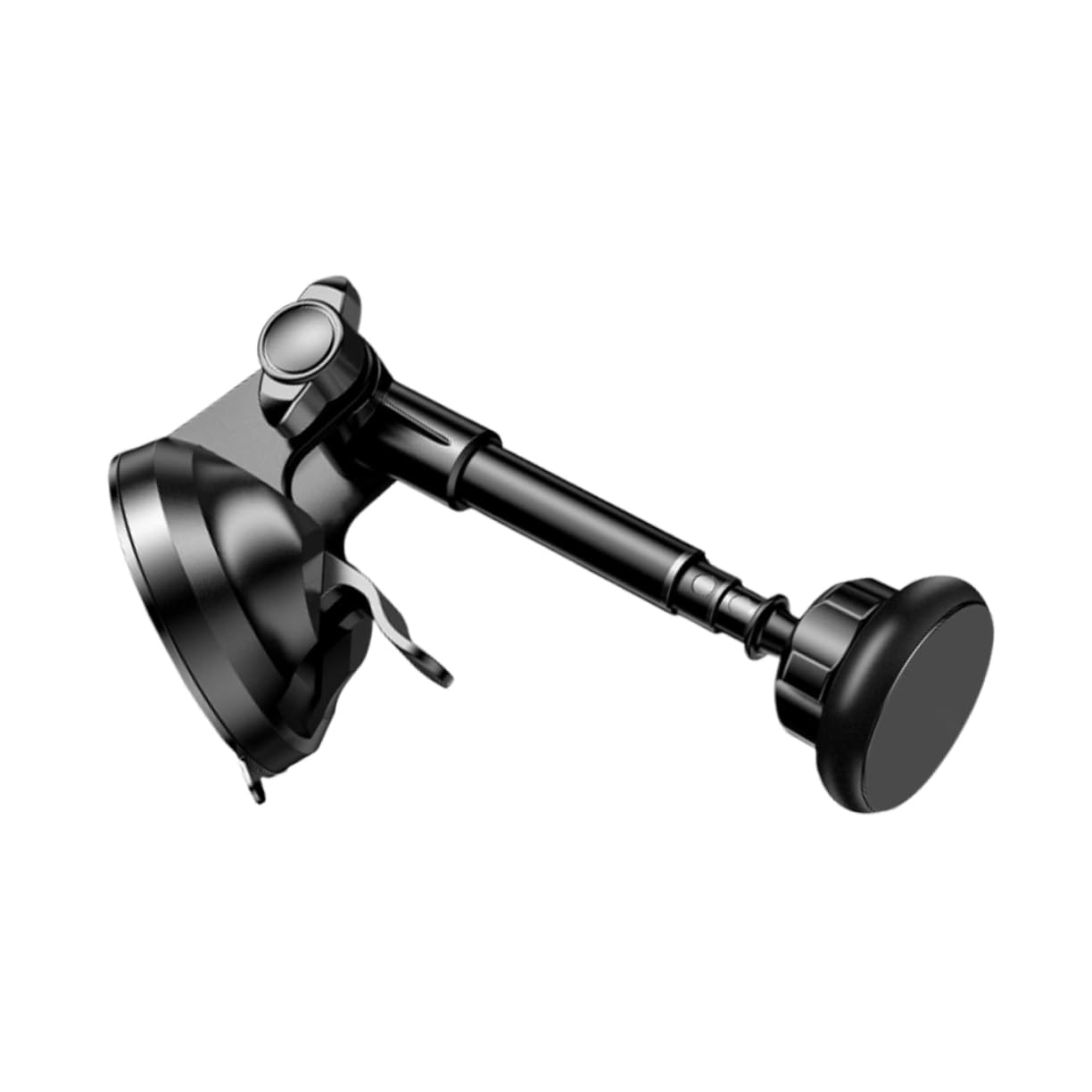 Universal Car Phone Holder Mount - Adjustable & Sturdy Suction Cup Stand for iPhone, Samsung, Galaxy - Perfect for GPS Navigation, Hands-Free Driving & Video Watching