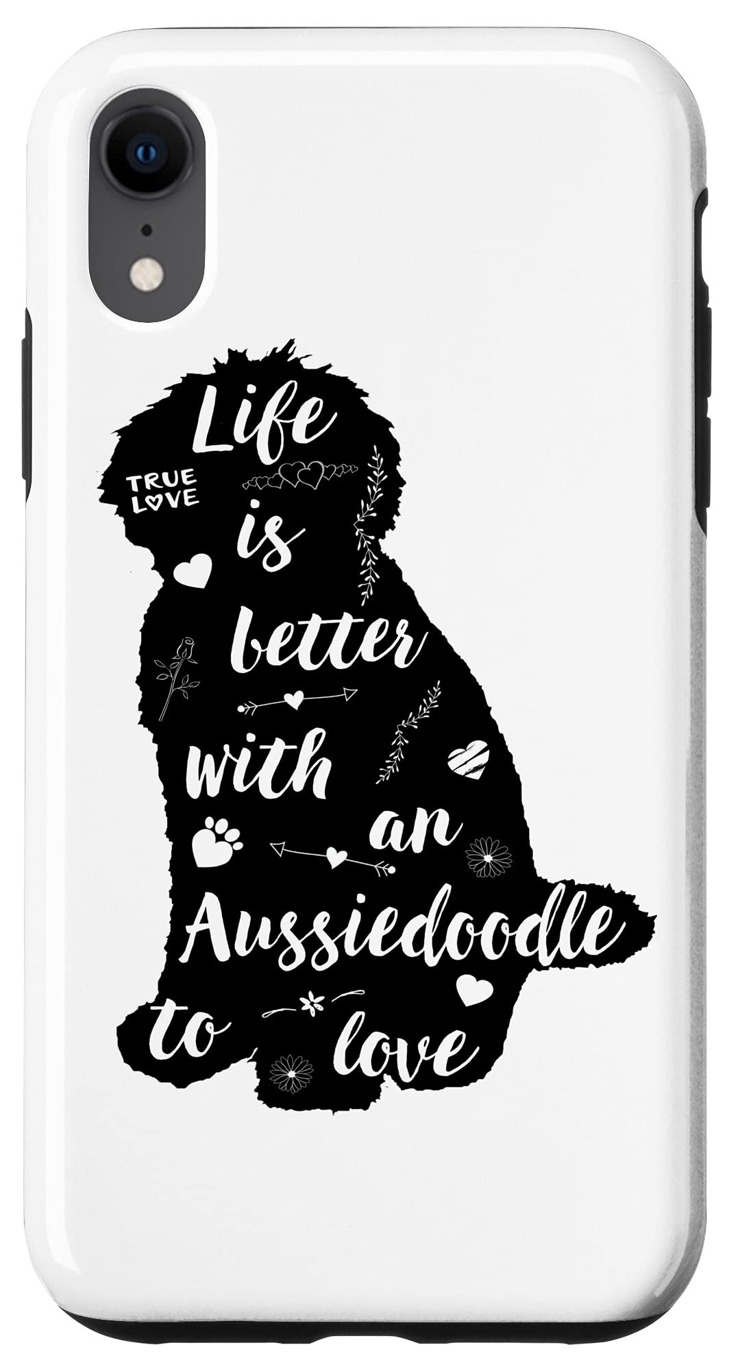 iPhone XR Case - Cute Aussiedoodle Dog Design for Pet Lovers | Perfect Gift for Dog Owners & Aussiedoodle Fans | Durable Protection for Everyday Use