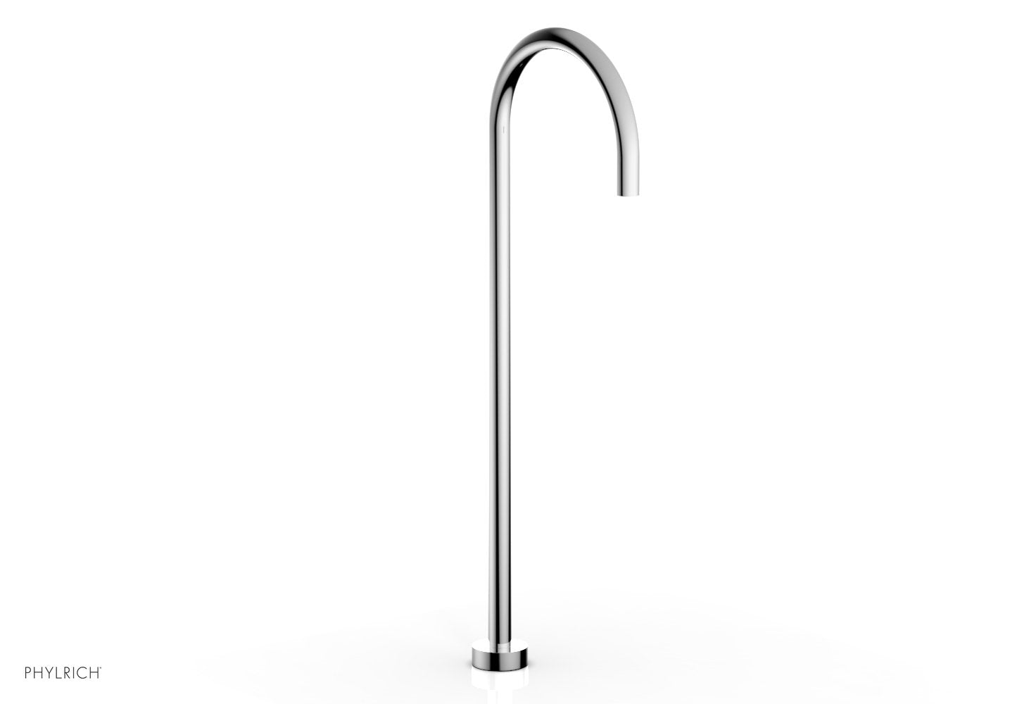 BASIC II Floor Mount Spout 230 52 - Durable Stainless Steel Faucet for Kitchen, Bathroom & Utility Sink - Perfect for Home, RV & Commercial Use