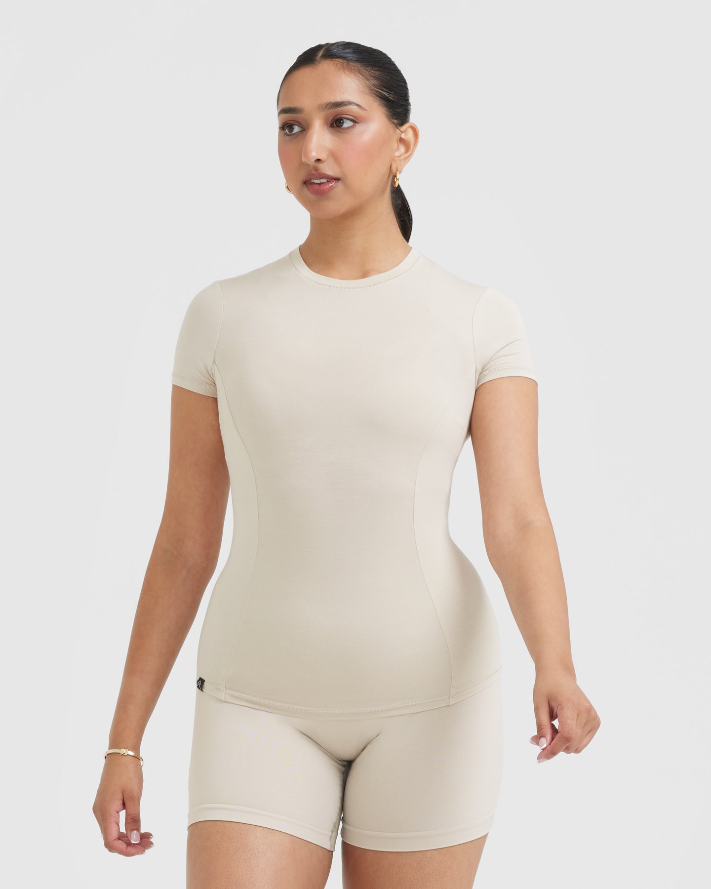 Mellow™ Soft Short Sleeve T-Shirt for Men & Women | Comfortable Cotton Crew Neck Tee | Casual Everyday Wear | Sand Color | Perfect for Summer, Lounge & Travel