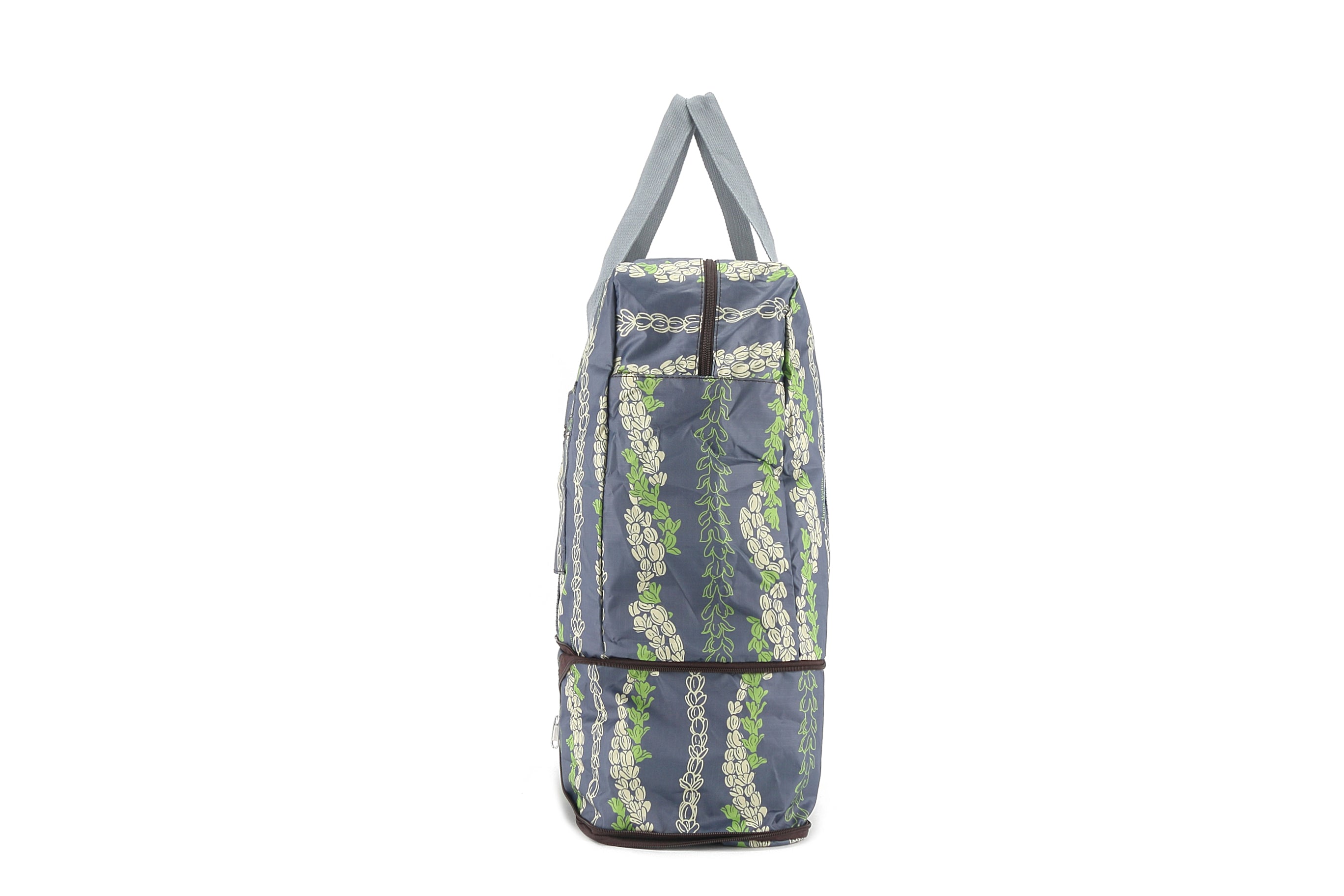 Foldable Duffle Bag for Travel & Gym - Water-Resistant Sophie Pakalana Grey Carry-On Luggage | Perfect for Weekend Trips, Sports Gear & Workout Essentials