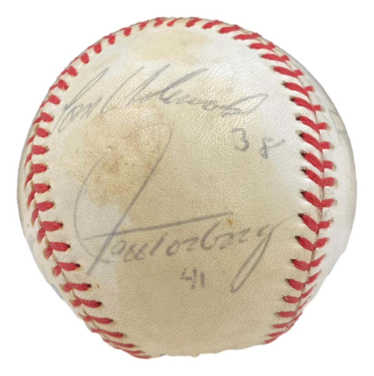 Authentic New York Yankees Signed Official AL Baseball - Mickey Mantle & More (BAS AC61977) - Perfect for Sports Memorabilia Collectors & Yankees Fans