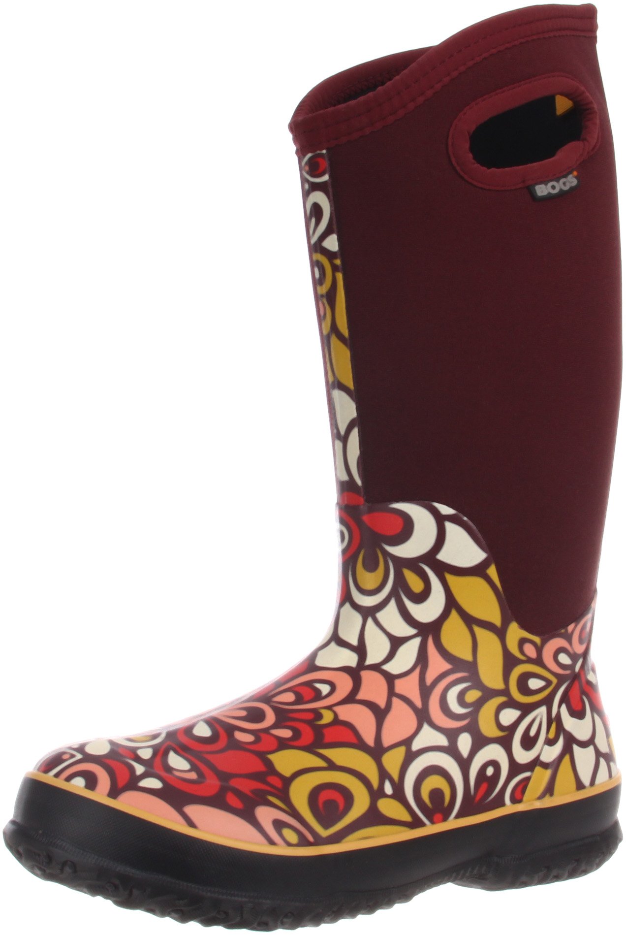 Bogs Women's Classic High Vintage Waterproof Winter Boots - Insulated Rain & Snow Boots for Hiking, Gardening & Outdoor Activities