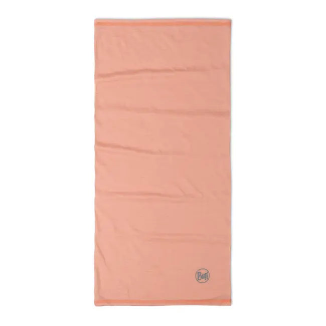 BUFF Merino Wool Lightweight Solid Coral Neck Gaiter - Breathable, Moisture-Wicking Face Mask for Outdoor Activities, Hiking, Running & Winter Sports