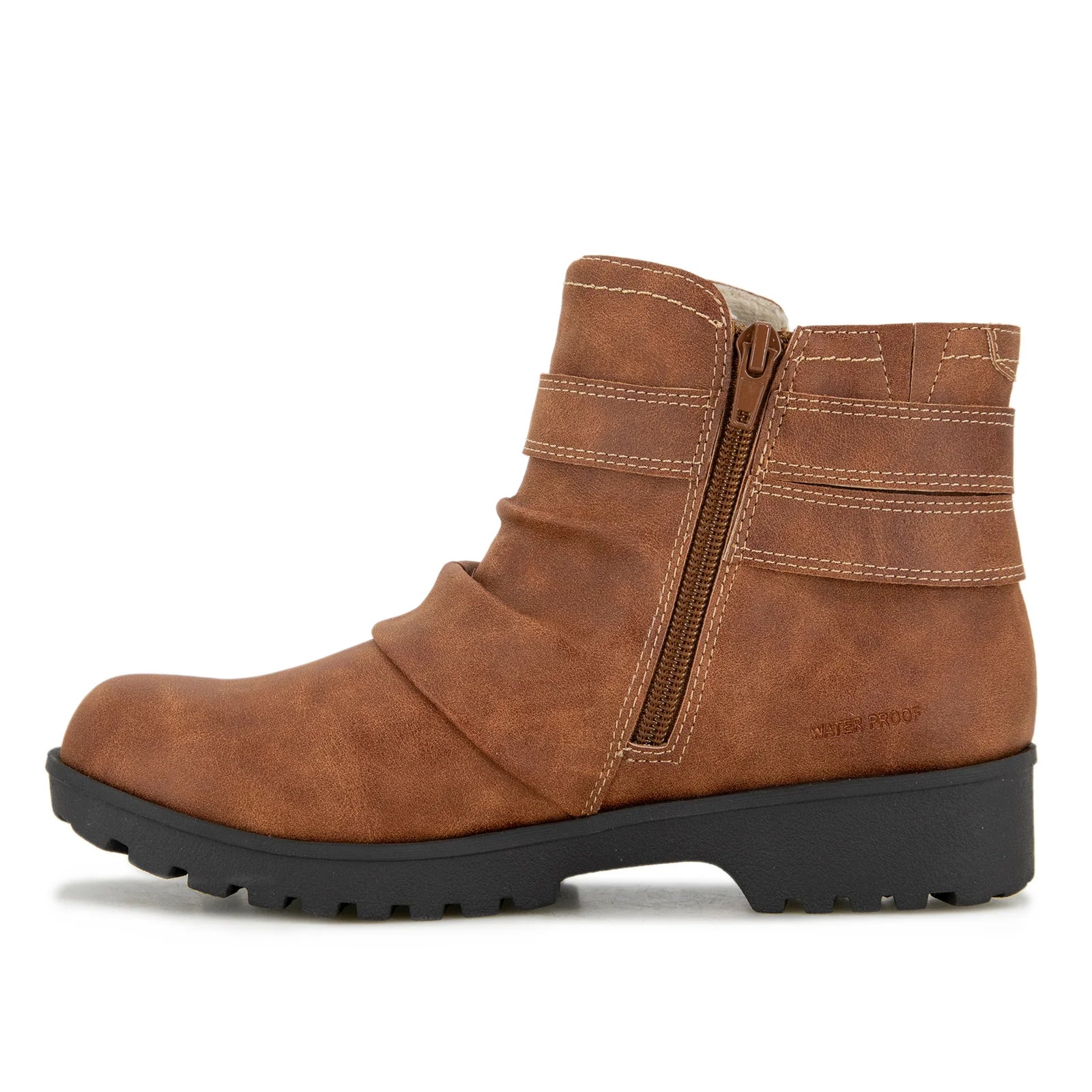 JBU Betsy Whiskey Women's Ankle Boots - Comfortable & Stylish for Casual Wear, Work, and Outdoor Adventures