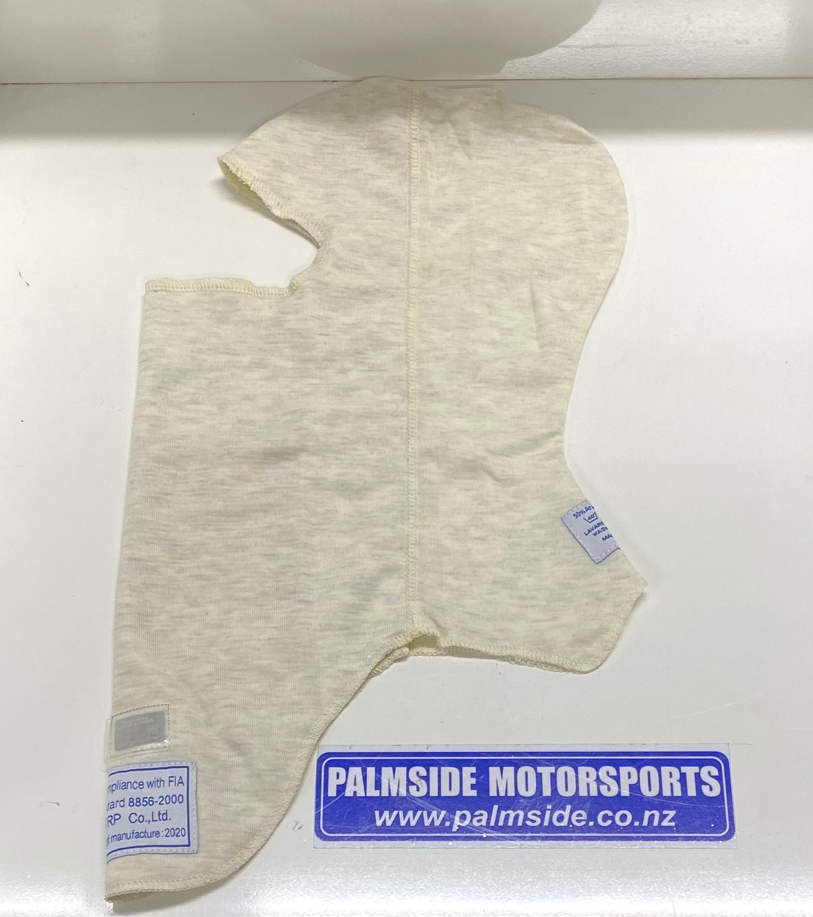 Premium White FIA Approved Underwear Set with Socks & Balaclava - Comfortable Base Layer for Racing, Motorcycle & Winter Sports
