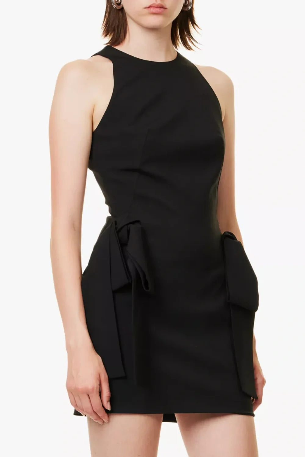 Stylish Dinah Bow Side Sleeveless Mini Dress for Women - Perfect for Summer Parties, Date Nights & Casual Outings