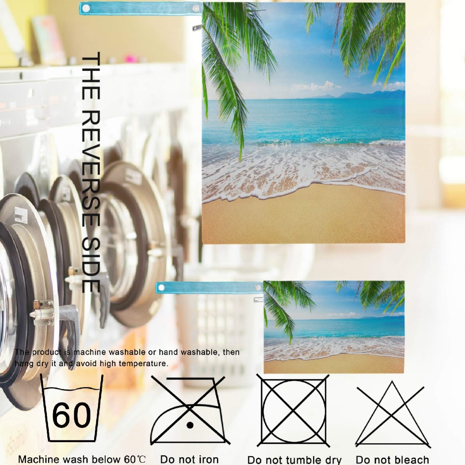 Visesunny 2-Pack Waterproof Wet Bags with Zipper Pockets - Reusable & Washable for Beach, Pool, Travel, Gym, Daycare - Perfect for Swimsuits, Diapers, Wet Clothes & Toiletries Storage - Great for Moms, Travelers & Fitness Enthusiasts