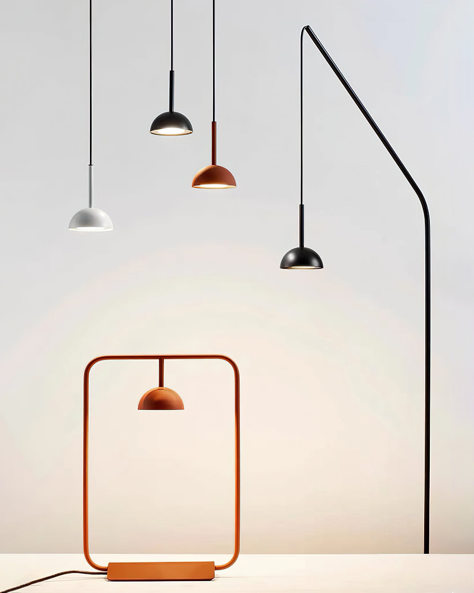 Cupolina Modern Floor Lamp - Adjustable Brightness LED Standing Light for Living Room, Bedroom & Office - Perfect for Reading, Relaxing & Decor
