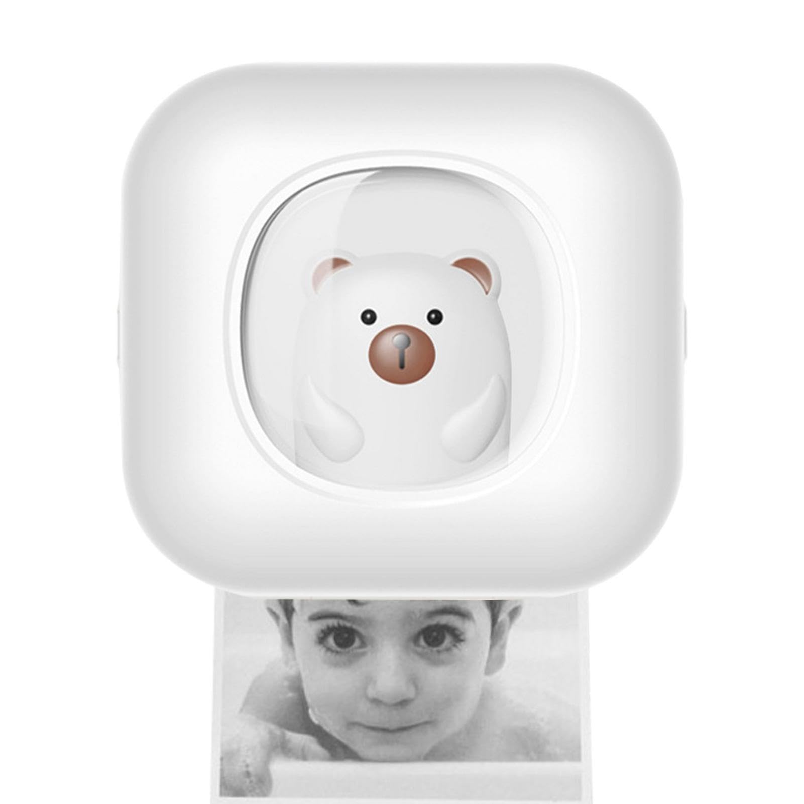 Portable Wireless Inkless Photo Printer for Smartphones - Lightweight & Compact Instant Printing Machine for Travel, Parties & Photo Booths | Compatible with iOS & Android