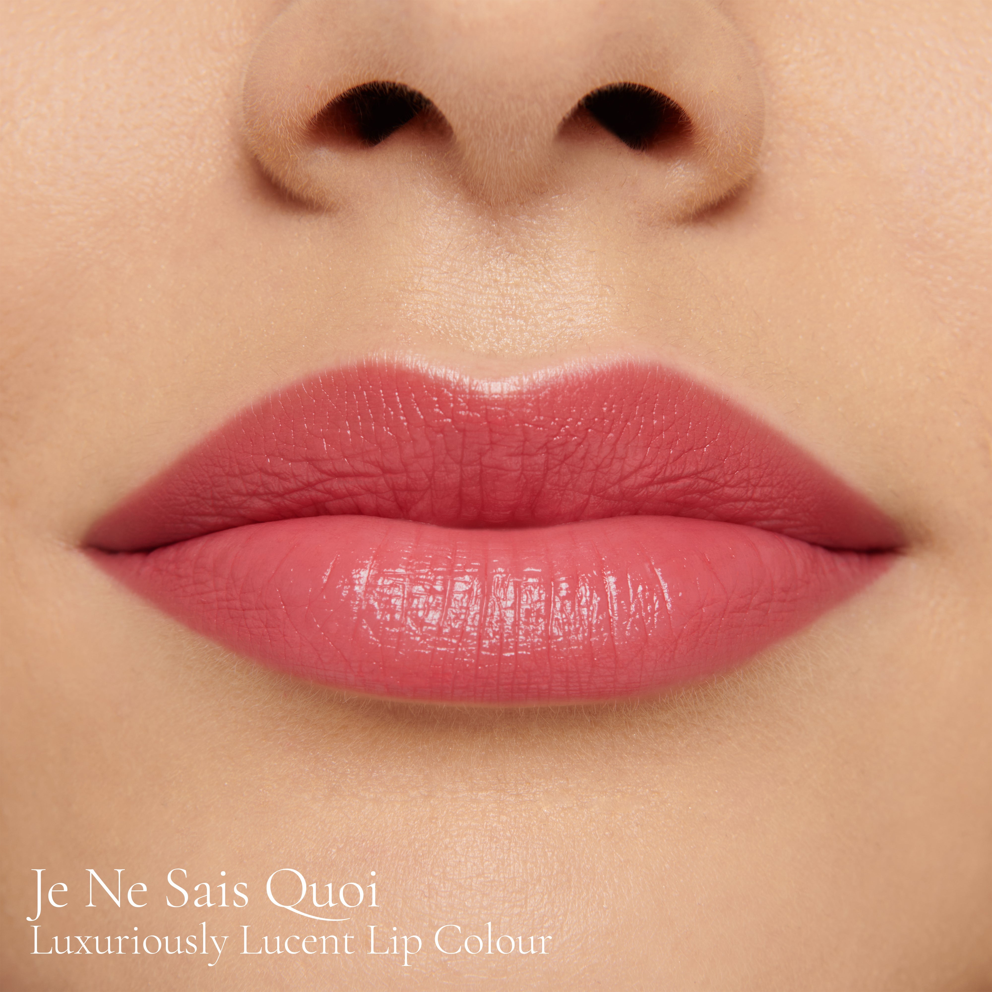 Je Ne Sais Quoi Luxuriously Lucent Lipstick - Long Lasting Hydrating Lip Color with High Pigment & Glossy Finish | Perfect for Date Night, Parties & Everyday Wear