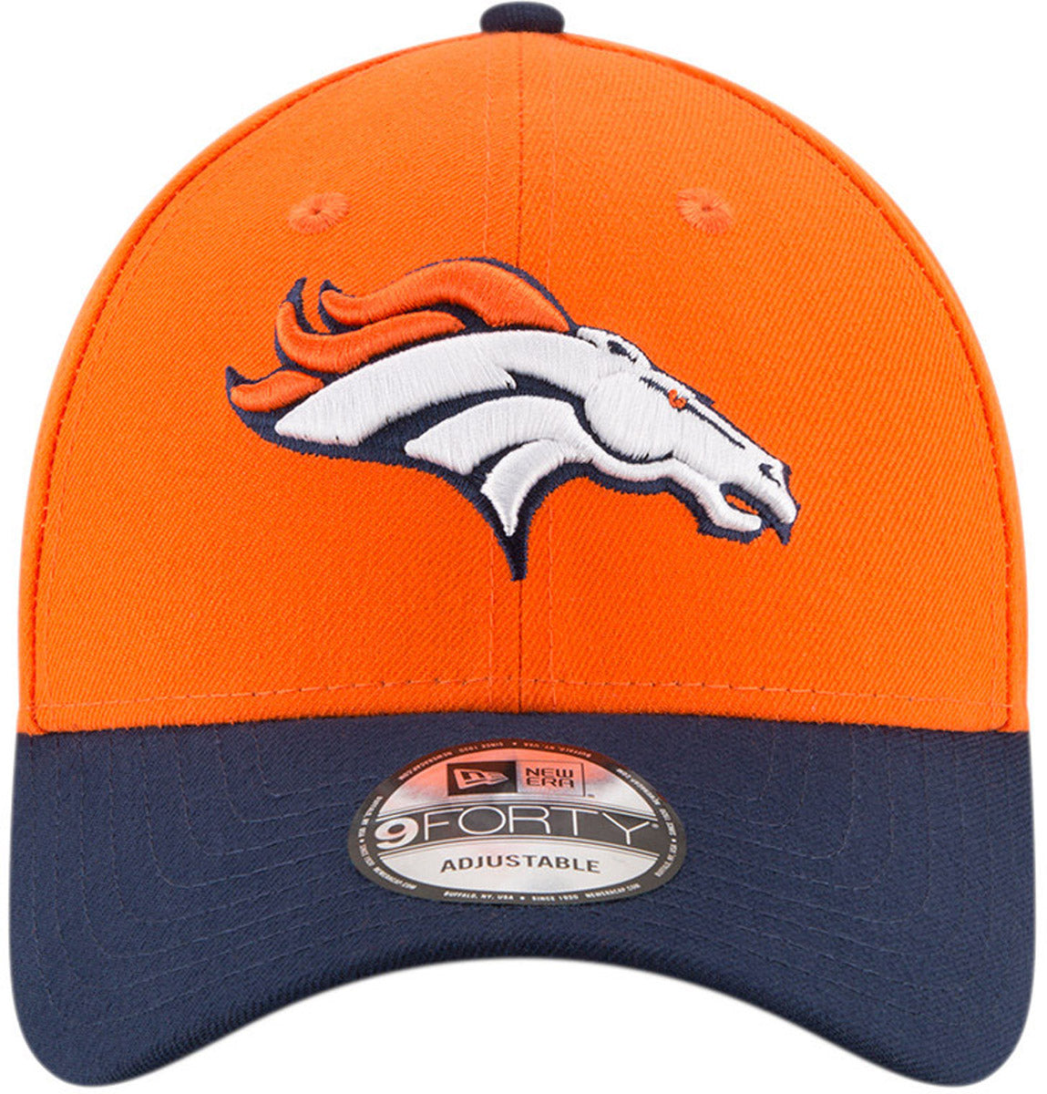 Denver Broncos New Era 940 The League NFL Adjustable Hat - Official NFL Team Logo Cap for Men & Women - Perfect for Football Games, Tailgating & Casual Wear