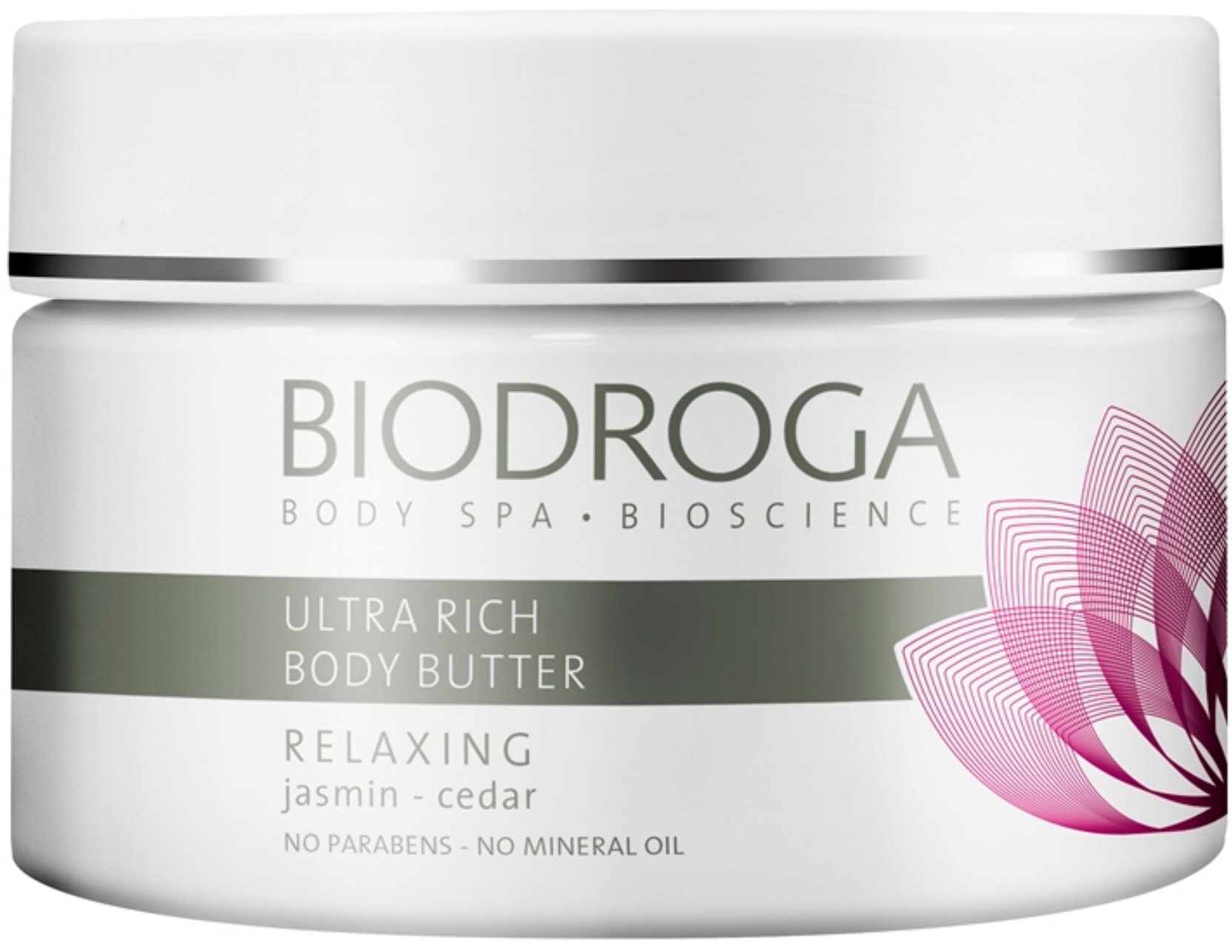 Biodroga Spa Relaxing Ultra Rich Body Butter 200ml - Deep Hydration for Dry Skin, Reduces Wrinkles & Overdrying, Leaves Silky Smooth Skin - Perfect for Daily Moisturizing & Post-Shower Care