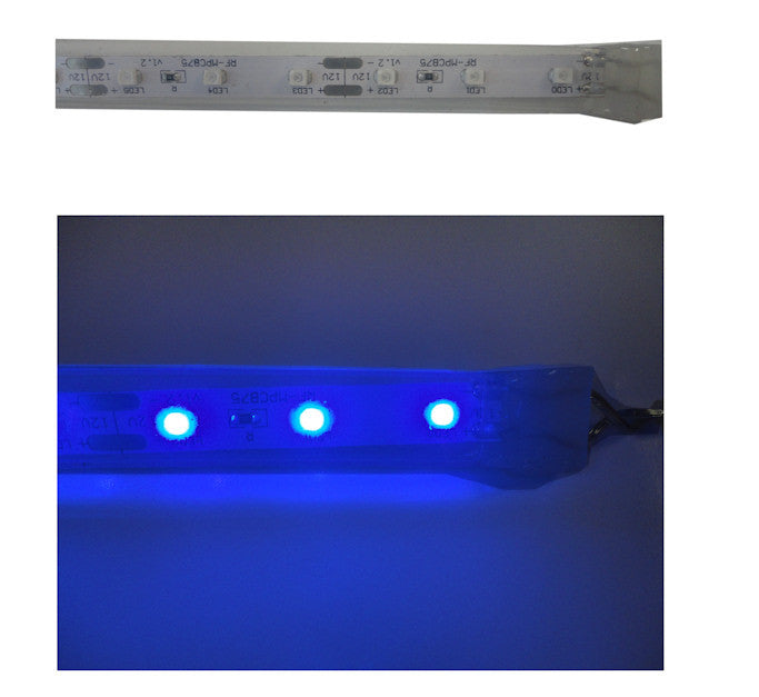 Blue LED Waterproof Light Strip 5M (60LEDs/M) - IP65 Waterproof, Flexible RGB Lighting for Home Decor, Bedroom, Kitchen, Party & Outdoor Use